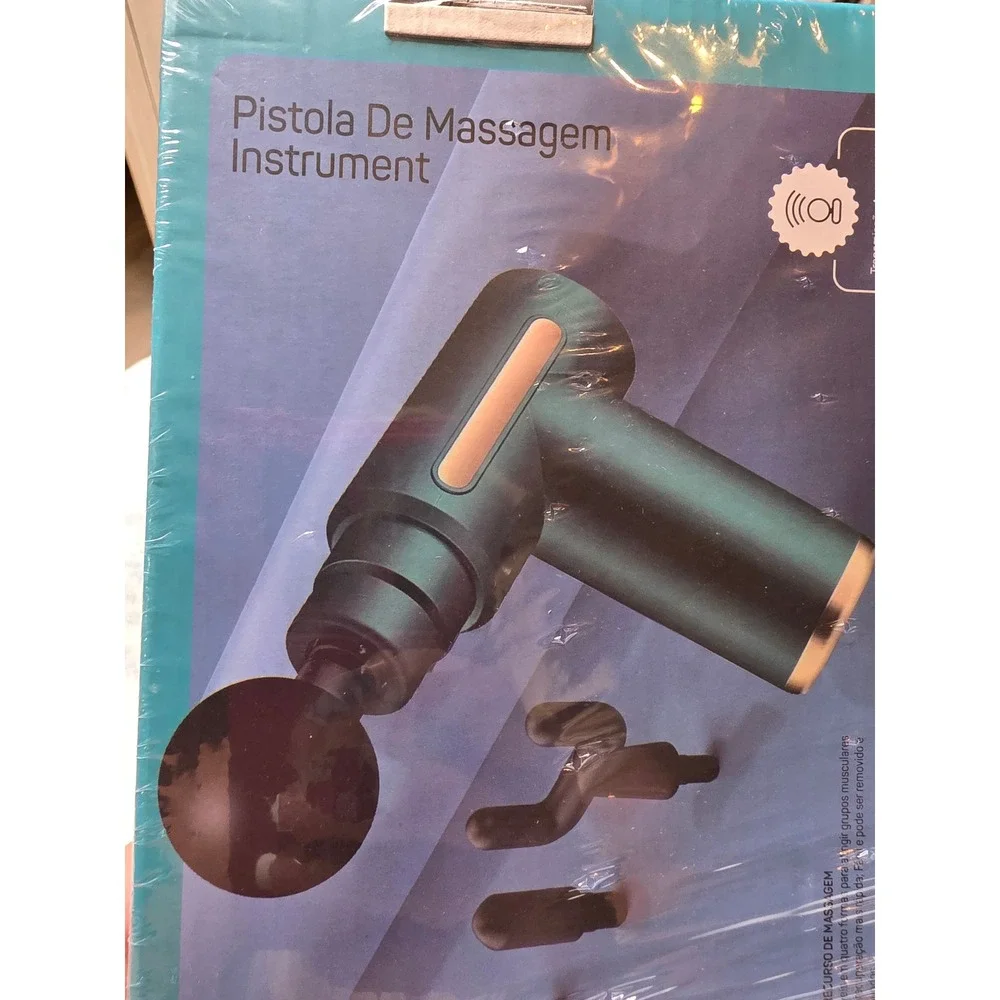Pistola De Massagem Instrument‎ LU-4933 Percussion Massage Gun 99 Speeds USB-C